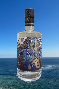 画像1: 久米仙酒造 OKINAWA island BLUE AWAMORI 50% 500ml