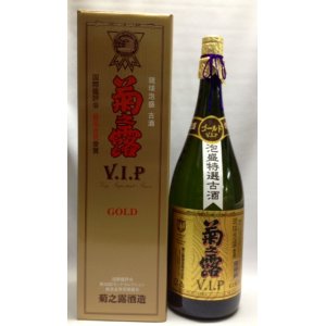 画像: 菊之露酒造　菊之露ＶＩＰゴールド30度古酒4500ml