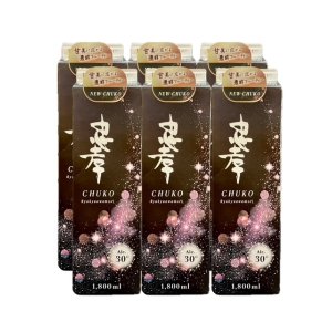 画像: 忠孝酒造 忠孝 30度 1800ml 紙パック×6本