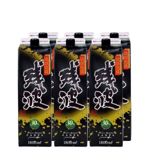 画像: 比嘉酒造　残波30度　1800ｍl×6本 紙パック